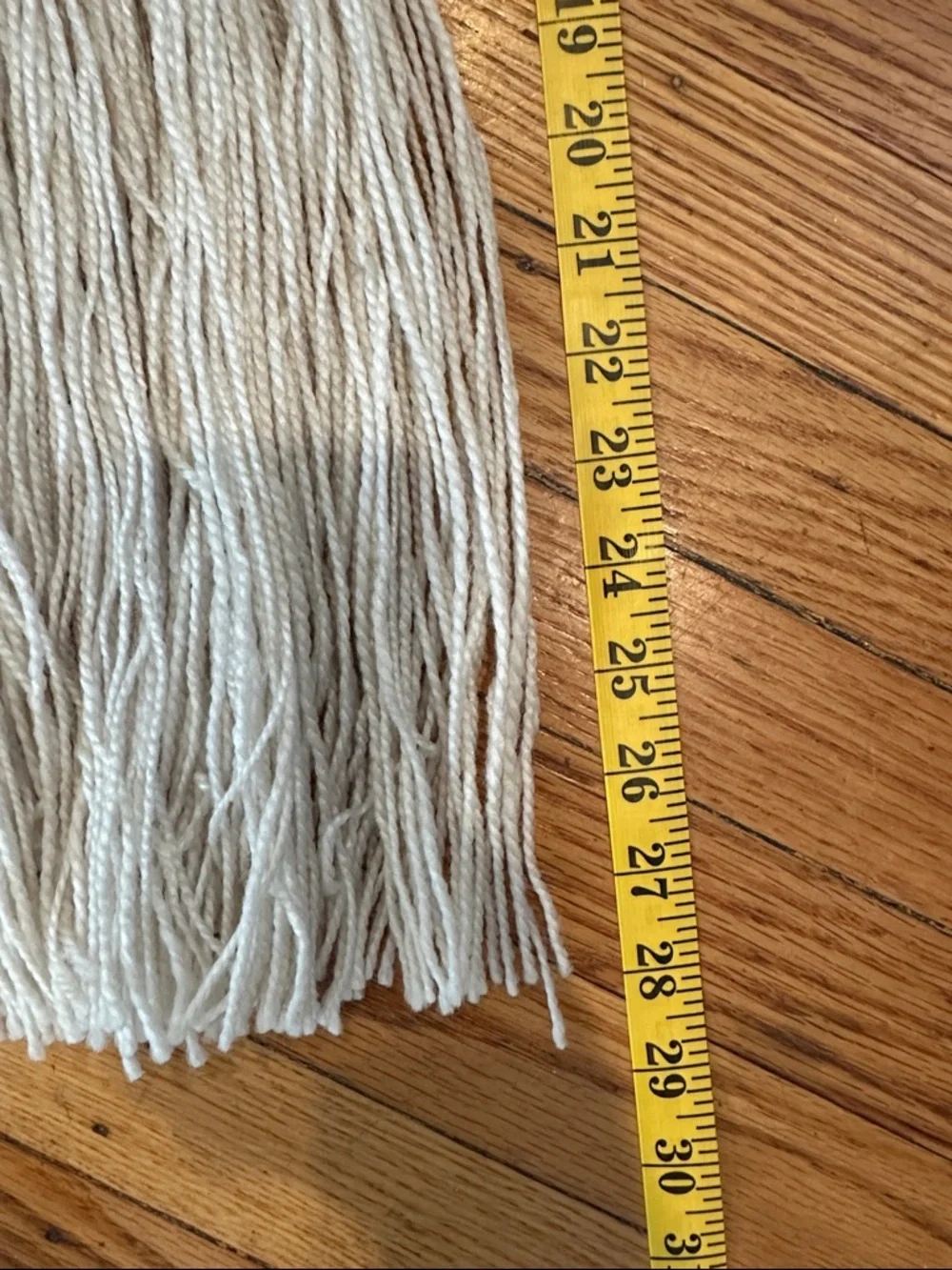 Handwoven Macramé Wall Hanging in Natural Cream
